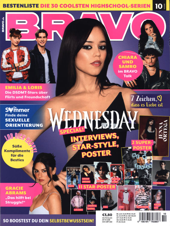 <b>BRAVO 2025-10 - Jenna Ortega</b>